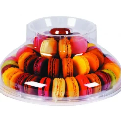 MALLARD FERRIERE Dôme à Macarons Ø 28 cm, dôme et couvercle* Présentoirs Pour Gâteaux