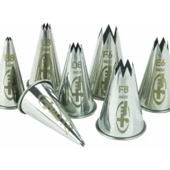 MALLARD FERRIERE Douille Cannelée Inox C8 Ø 7 mm Mallard Ferrière* Douilles Pâtisserie