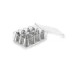 IBILI Douille Inox Russe Standard Ø 1,6 cm x H 4 cm (x12)* Douilles Pâtisserie