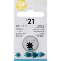 WILTON Douille Pâtissière Etoile Ouverte n°021* Douilles Pâtisserie