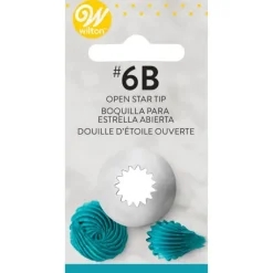 WILTON Douille Pâtissière Etoile Ouverte (n°6B)* Douilles Pâtisserie