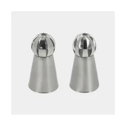 DE BUYER Douille Russe Inox Stries Larges Ø 3 cm x H 6 cm* Douilles Pâtisserie