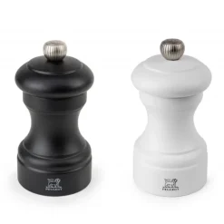 PEUGEOT Duo Moulin à Poivre et à Sel Bistro 10 cm Noir et Blanc* Moulin
