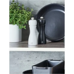 PEUGEOT Duo Moulin à Poivre et à Sel Tahiti 20 cm Noir et Blanc* Moulin