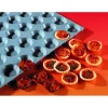 DE BUYER Elastomoule mini-tartelettes - 24 empreintes 30 x 17,5 cm - Silicone* Moule Silicone|Moules À Gâteaux