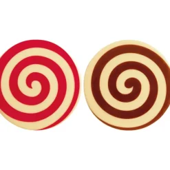 FLORENSUC Embout de Bûche Sapin Monster 8 cm Décor en Chocolat (x42)* Décoration Comestible