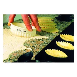 MATFER Emporte Pièce Ovale Cannelé 8,5 x 5 cm Exoglass* Emporte Pièce - Découpoir Pâtisserie
