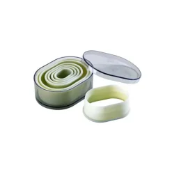 MALLARD FERRIERE Emporte Pièce Ovale Uni Polyglass (x7)* Emporte Pièce - Découpoir Pâtisserie