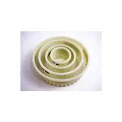 MATFER Emporte Pièce Rond Cannelé 6 cm Exoglass* Emporte Pièce - Découpoir Pâtisserie