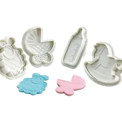 MALLARD FERRIERE Emporte Pièces Naissance (x4)* Emporte Pièce - Découpoir Pâtisserie