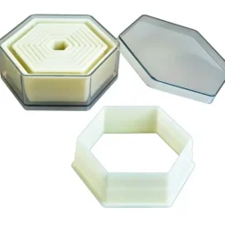 IBILI Emporte-Pièce Hexagone Uni Polyglass (x9)* Emporte Pièce - Découpoir Pâtisserie