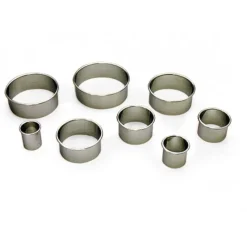 GOBEL Emporte-pièce Inox Rond Uni Ø 9 cm* Emporte Pièce - Découpoir Pâtisserie
