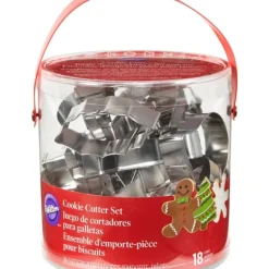 WILTON Emporte-pièce Noël (x18)* Emporte Pièce - Découpoir Pâtisserie