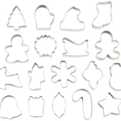 WILTON Emporte-pièce Noël (x18)* Emporte Pièce - Découpoir Pâtisserie