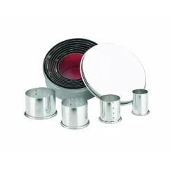 IBILI Emporte-Pièces Inox Ronds Unis x 11* Emporte Pièce - Découpoir Pâtisserie