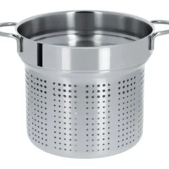 CRISTEL Ensemble Cuiseur à Pâtes Mutine Ø 22 cm Manche Fixe Inox* Marmites