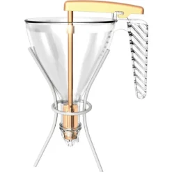 MATFER Entonnoir Automatique 0,75 cl Transparent avec support* Entonnoir À Piston