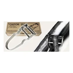 CUISINEADDICT Eplucheur à légumes Castor inox* Eplucheurs, Dénoyauteur