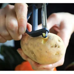 OPINEL Eplucheur en Polymère Bleu T-duo* Eplucheurs, Dénoyauteur