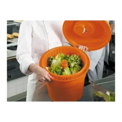DYNAMIC Essoreuse à salade manuelle 20 litres + Support* Préparation|Essoreuse À Salade