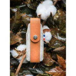 OPINEL Etui pour Couteau en Cuir et Feutrine Outdoor L Collection France* Rangement Couteaux
