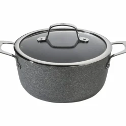 BALLARINI Faitout Pierre 16 cm avec couvercle Salina Granitium* Faitout