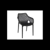 SIESTA Fauteuil de Jardin Air XL Noir* Mobilier Terrasse Restaurant