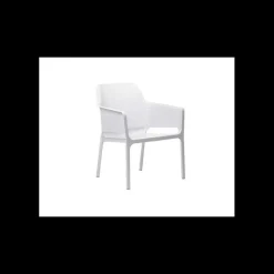 NARDI Fauteuil en Résine Blanc Net Relax* Mobilier Lounge|Salon De Jardin Professionnel