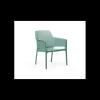 NARDI Fauteuil en Résine Vert d'Eau Net Relax* Mobilier Lounge|Salon De Jardin Professionnel