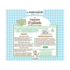 LAGRANGE Ferment Lactique Bio 3 Sachets 12g Vanille, Fraise et Citron* Yaourtière|Additifs Alimentaires