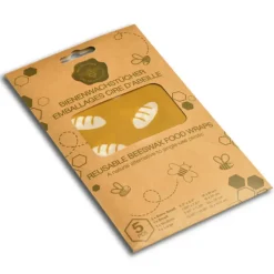 NUTS Feuille Emballage Alimentaire Cire Abeille (x5)* Conservation