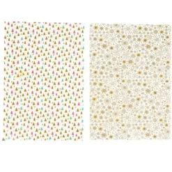 PATISDECOR Feuille Transfert Chocolat Noël 17,5 x 27,5 cm (x4) Patisdécor* Décoration Comestible