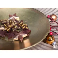 PATISDECOR Feuille Transfert Chocolat Noël 17,5 x 27,5 cm (x4) Patisdécor* Décoration Comestible