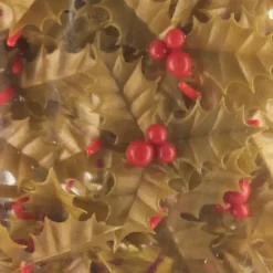 MALLARD FERRIERE Feuilles de Houx Triple Dorées x144* Décoration Gâteau