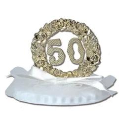 MALLARD FERRIERE Figurine Anniversaire de Mariage Noces d'Or 7,5 cm* Décoration Gâteau