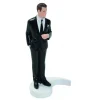 MALLARD FERRIERE Figurine Mariage Marié Brun 15 cm* Décoration Gâteau