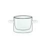 LUIGI BORMIOLI FIN DE SERIE Casserole En Verre Double Paroi 12 cl (x2) THERMIC GLASS* Servir, Présenter
