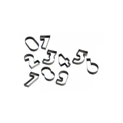 GOBEL FIN DE SERIE Chiffre inox 6 Moule-Découpoir 280 mm* Cercle À Patisserie|Emporte Pièce - Découpoir Pâtisserie