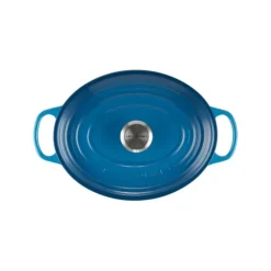 LE CREUSET FIN DE SERIE Cocotte en fonte Ovale 29 cm Marseille Signature* Cocotte En Fonte