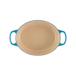 LE CREUSET FIN DE SERIE Cocotte en fonte Ovale 29 cm Marseille Signature* Cocotte En Fonte