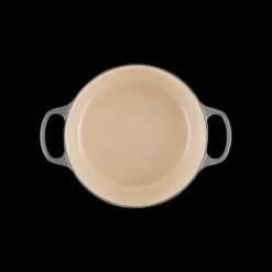 LE CREUSET FIN DE SERIE Cocotte en Fonte Ronde 26 cm Flint Signature* Cocotte En Fonte
