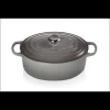 LE CREUSET FIN DE SERIE Cocotte en fonte Ovale 29 cm Mist Grey Signature* Cocotte En Fonte