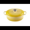LE CREUSET FIN DE SERIE Cocotte en fonte Ovale 31 cm Soleil Signature* Cocotte En Fonte