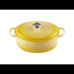 LE CREUSET FIN DE SERIE Cocotte en fonte Ovale 31 cm Soleil Signature* Cocotte En Fonte