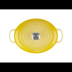 LE CREUSET FIN DE SERIE Cocotte en fonte Ovale 31 cm Soleil Signature* Cocotte En Fonte