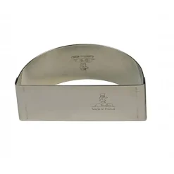 GOBEL FIN DE SERIE Emporte Pièce Inox Demi-Cercle 6 x 3 cm x H 3 cm* Cercle À Patisserie
