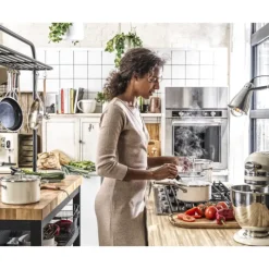 KITCHENAID FIN DE SERIE Faitout Émaillé 20cm Crème* Faitout