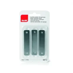 IBILI FIN DE SERIE Lame de Rechange Inox pour Éplucheur à Asperge (x3)* Eplucheurs, Dénoyauteur