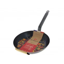 DE BUYER FIN DE SERIE Poêle à Légumes Perforée Tôle Bleue Ø 28 cm Outdoor* Poêles