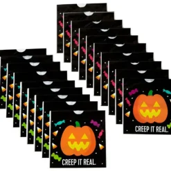 WILTON FIN DE SERIE Sachet Bonbon Citrouille 15 x 15 cm (x18)* Emballage Alimentaire